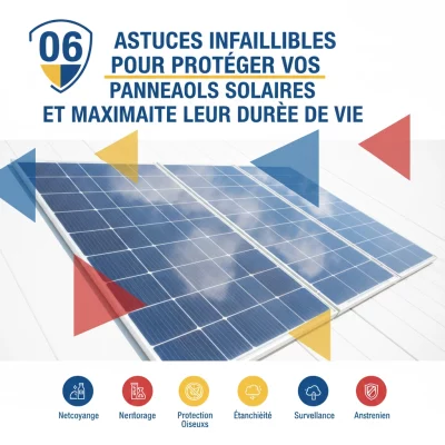 06 Astuces Infaillibles pour Protéger vos Panneaux Solaires et Maximiser leur Durée de Vie