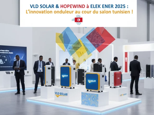 VLD SOLAR & HOPEWIND à ELEK ENER 2025 : L'innovation onduleur au cœur du salon tunisien !