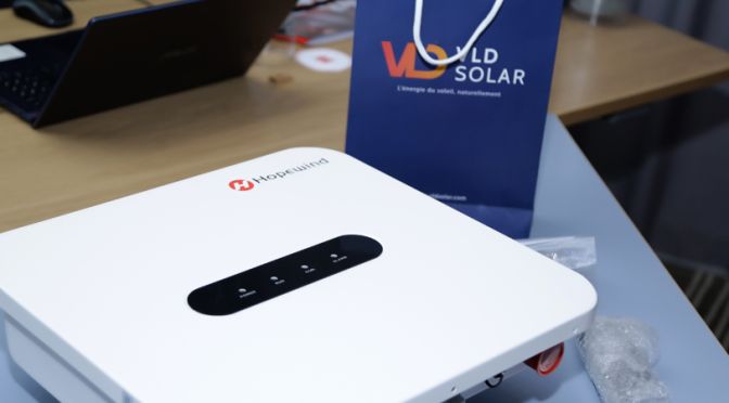 workshop Mise en service des onduleurs HOPEWIND