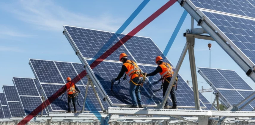 Installation photovoltaïque à Gabès avec des panneaux bifaciaux LONGi Hi-MO 7 620W