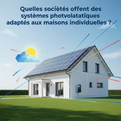 Quelles sociétés offrent des systèmes photovoltaïques adaptés aux maisons individuelles ?