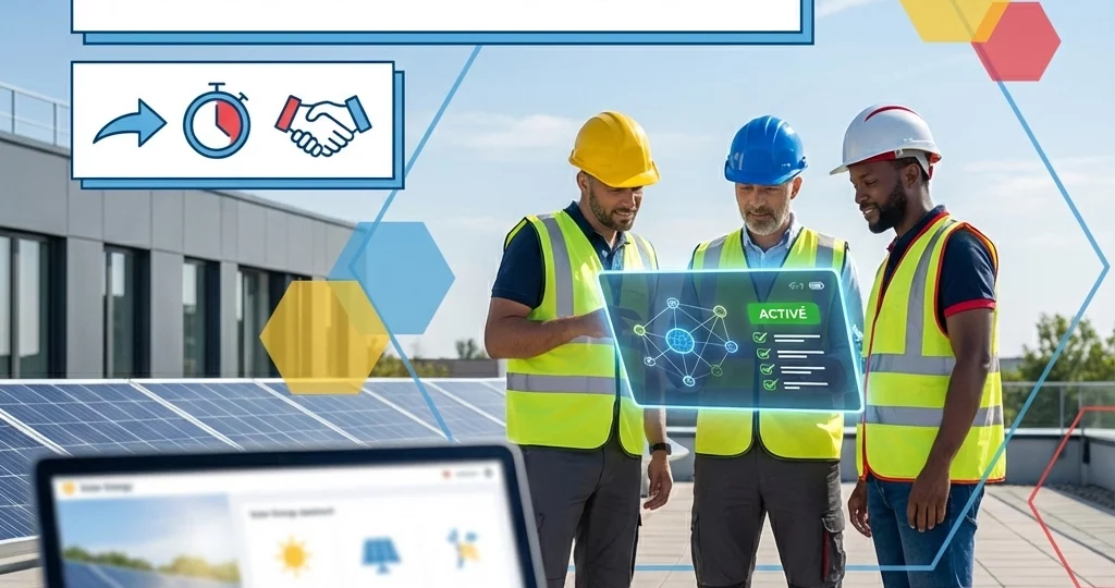 Quels prestataires assurent la mise en service rapide d'installations solaires ?