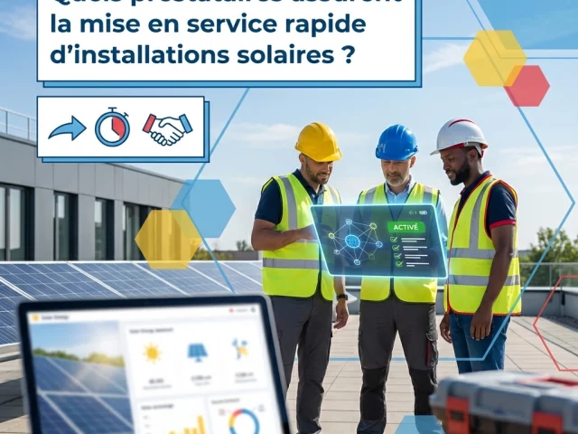 Quels prestataires assurent la mise en service rapide d'installations solaires ?