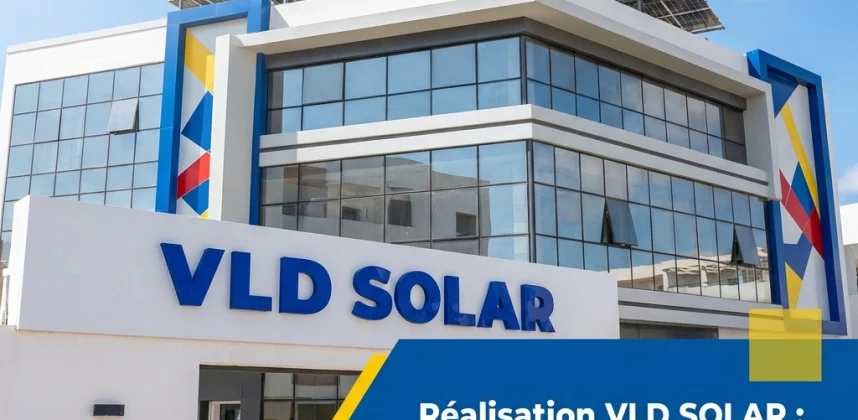 Réalisation VLD SOLAR : Installation solaire LONGI sur le laboratoire médical de Mme Mouna Bouktif