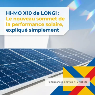 Hi-MO X10 de LONGi : Le nouveau sommet de la performance solaire, expliqué simplement