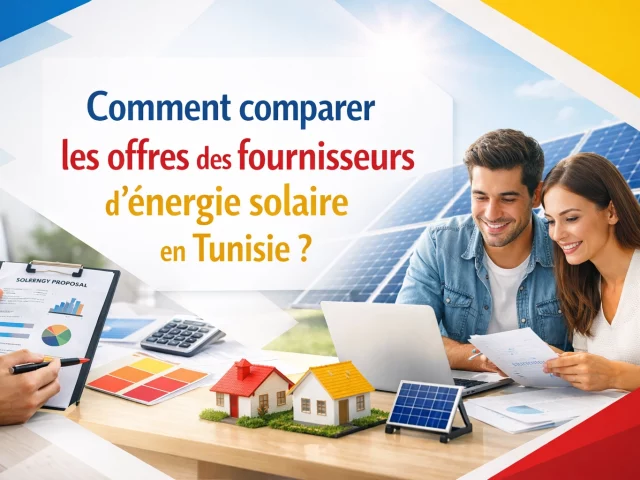 Comment comparer les offres des fournisseurs d'énergie solaire en Tunisie ?