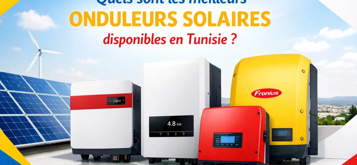 Quels sont les meilleurs onduleurs solaires disponibles en Tunisie ?