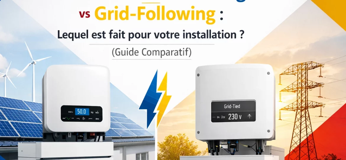 Onduleur Grid-Forming vs Grid-Following : Lequel est fait pour votre installation ? (Guide Comparatif)