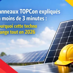 Panneaux TOPCon expliqués en moins de 3 minutes : Pourquoi cette techno change tout en 2026