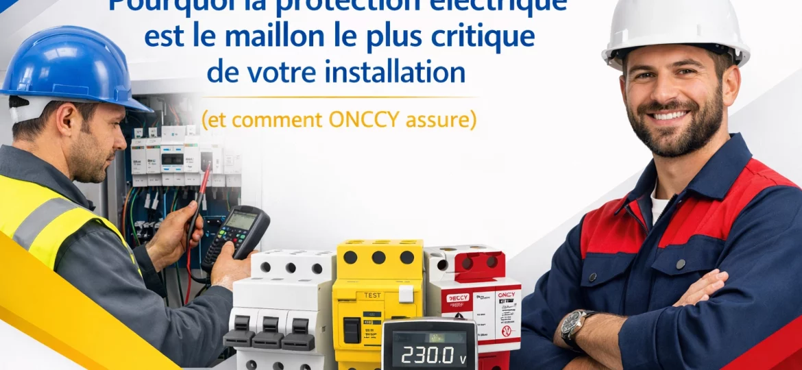 Pourquoi la protection électrique est le maillon le plus critique de votre installation (et comment ONCCY assure)