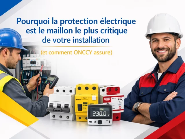 Pourquoi la protection électrique est le maillon le plus critique de votre installation (et comment ONCCY assure)