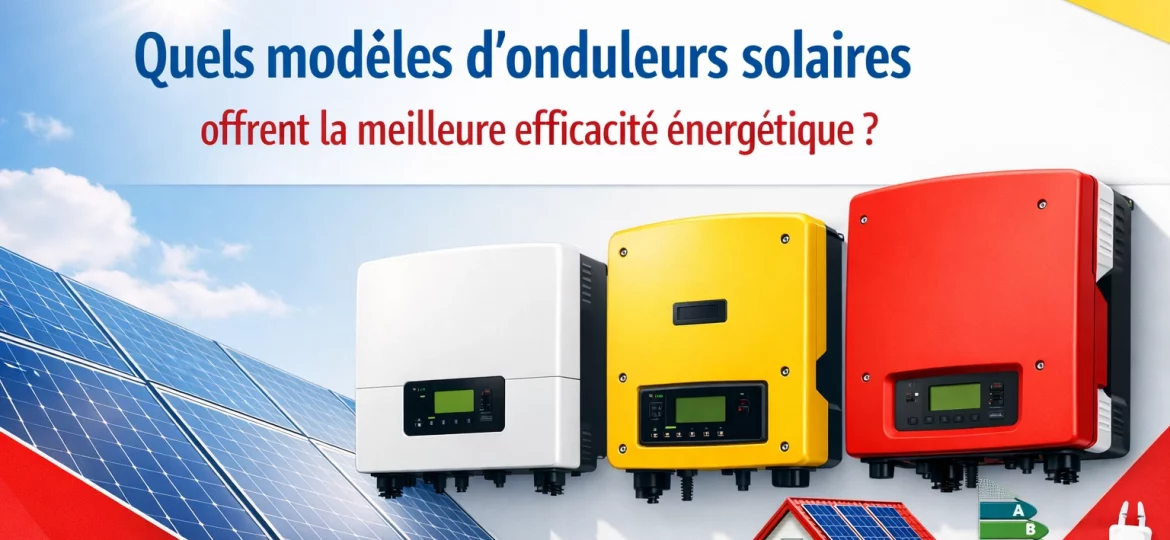Quels modèles d'onduleurs solaires offrent la meilleure efficacité énergétique ?