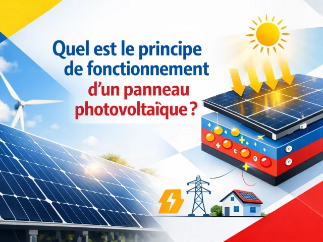 Quel est le principe de fonctionnement d'un panneau photovoltaïque ?