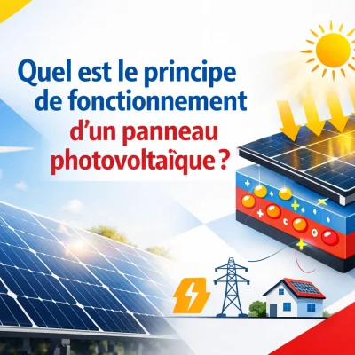 Quel est le principe de fonctionnement d'un panneau photovoltaïque ?
