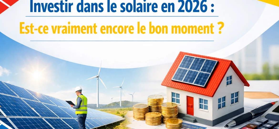 Investir dans le solaire en 2026 : Est-ce vraiment encore le bon moment ?