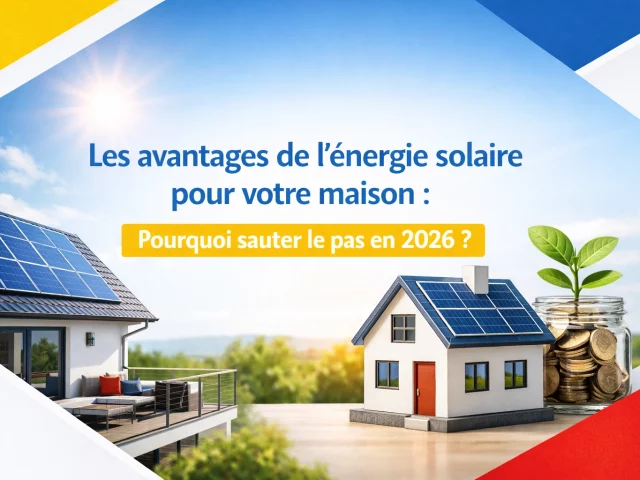 Les avantages de l'énergie solaire pour votre maison : Pourquoi sauter le pas en 2026 ?