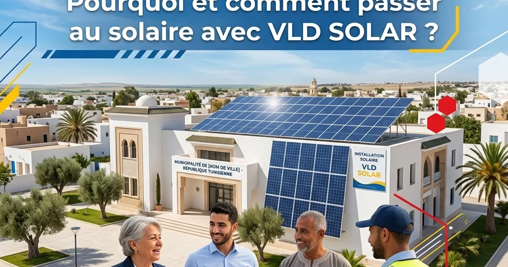 Collectivités locales en Tunisie : Pourquoi et comment passer au solaire avec VLD SOLAR ?