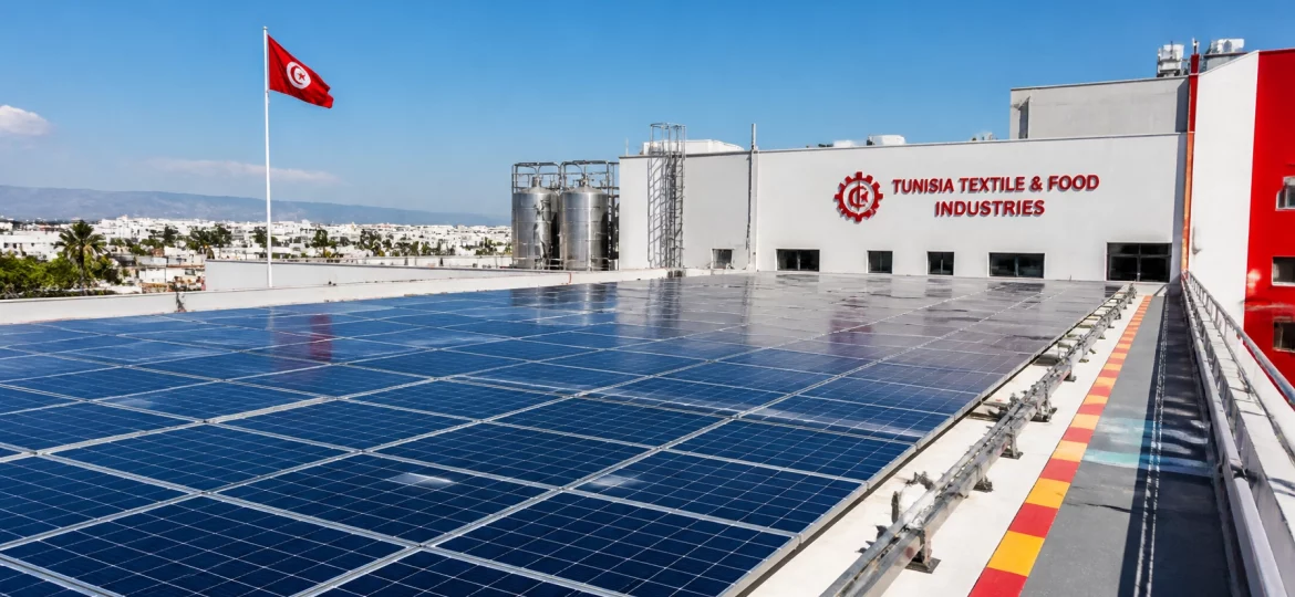 Industrie textile et agroalimentaire en Tunisie : Quel équipement solaire pour contrer la hausse des prix de l'énergie ?
